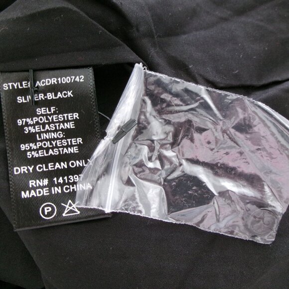 New ASTR The Label Black Sequin Silver Balloon Sleeve Ruched Mini Dress XS NWOT - Picture 13 of 13